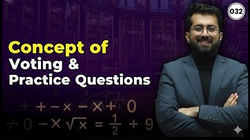 032 Concept of Voting (Percentage) | THE MATHS HERO 2025 | Aashish Arora