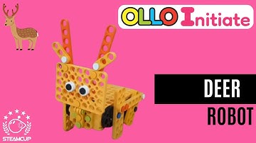DEER on Wheels Robot with OLLO Initiate (STEAMCUP) Robotics Kit