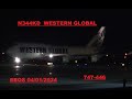 NIGHT arrival  Western Global Boeing 747  , N344KD