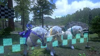 ارك موبايل: سباق احصنة😎😍___ Ark mobile : equiis race🙄 screenshot 1