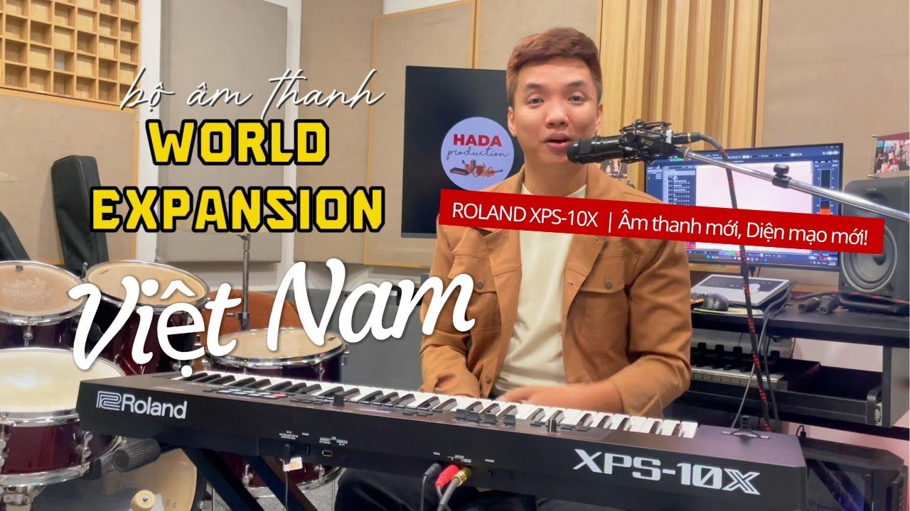 Roland Việt Nam |Expandable Synthesizer XPS-10X  | Sound mới, định hình cuộc chơi mới!
