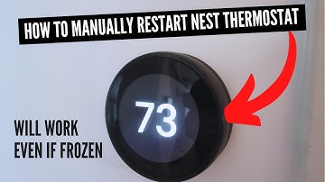 How To Restart Nest Thermostat
