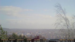 Timelapse Cam 2 - 17. mars 2020