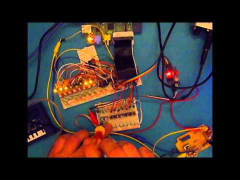 Raspberry PI 8 step CV/Gate Sequencer
