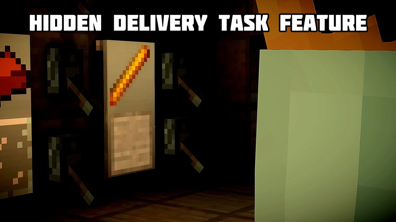 Hidden delivery task feature - Minecraft: Story Mode - Episode 2 - YouTube