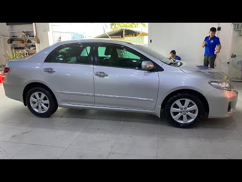 Video Corolla Altis cũ 2012 số sàn xe zin bánh sơ cua còn... - youtube