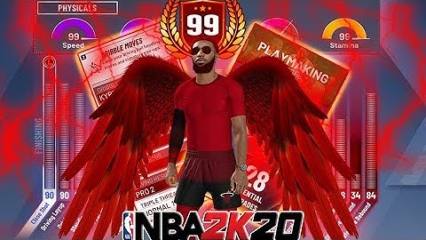 99 OVERALL REACTION!! BEST POINT GUARD BUILD IN NBA 2K20! ATTRIBUTE & BADGE UPDATE! NBA 2K20 DEMIGOD
