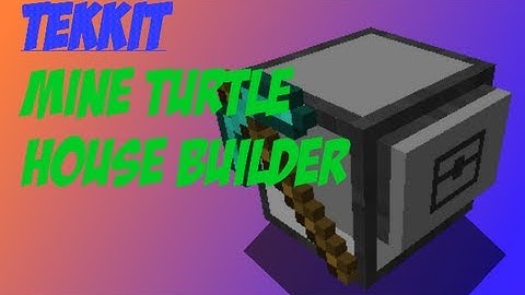 Tekkit - House Building Robot