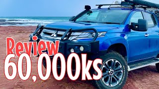 Mitsubishi Triton MR Review after 60,000 k's of touring and towing around Australia.