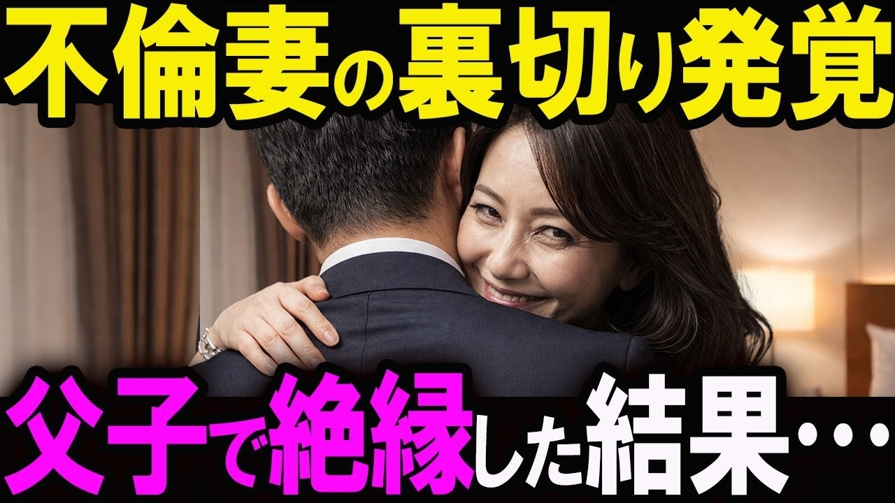 【修羅場】 同窓会を理由に不倫した妻。息子と俺が下した「一生会わない」という決断に…【スカッと】