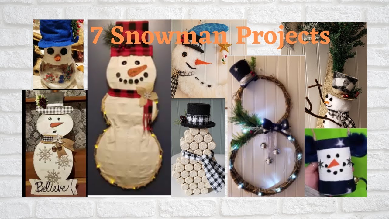 Light-Up Snowman For Under $10: Dollar Tree Craft! - Jennifer Maker