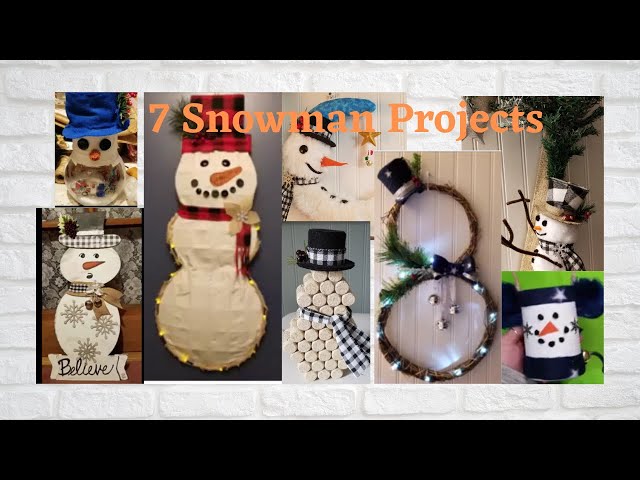 Snowman Craft Ideas: You Won't Believe These Easy Dollar Tree DIYs - Chas'  Crazy Creations
