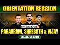 GATE 2027 & 2028 Preparation | ME, CE, XE, CH | Parakram, Shreshth & Vijay Batch Orientation Session