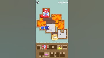 Puzzle Cats - level #96 Gameplay Walkthrough (iOS & Android) #funny #tutorial #yt #tutorial #puzzle