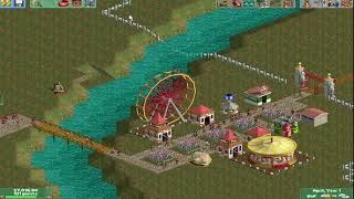 Roller Coaster Tycoon 2 Longplay - Electric Dreams Park - Gameplay Sample