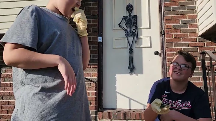 1 chip challenge with Elias and Landen