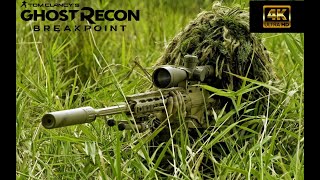 Ghost Recon Breakpoint - GHILLIE SUIT - No HUD Immersion [4K UHD 60FPS]