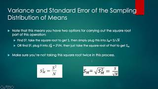 Statistical Methods: Week 7 Lecture 1
