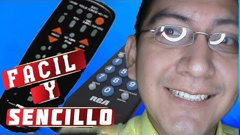 COMO CONFIGURAR UN CONTROL REMOTO UNIVERSAL RCA RCU404 (2019)