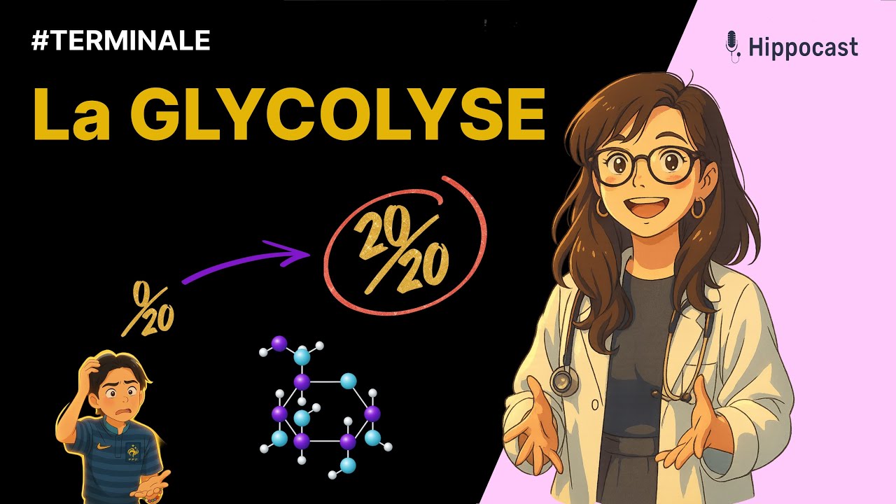 GLYCOLYSE 👉 Cours de biochimie pour les futurs PASS/LAS (Terminale Santé)