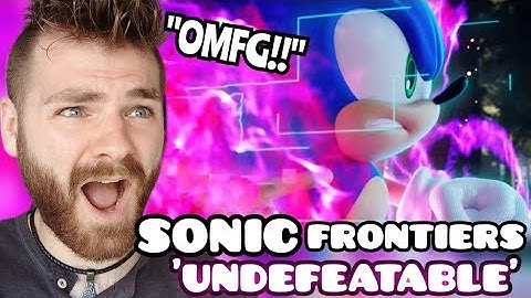 First Time Hearing "Undefeatable" | Sonic Frontiers OST | REACTION!