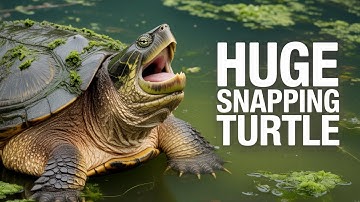Massive Snapping Turtle Wildlife Encounter