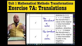 Unit 1 Maths Methods: Transformations - 7A: Translations (Part 1)