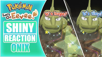 DOUBLE SHINY AGAIN?! Shiny Onix Reaction in Let