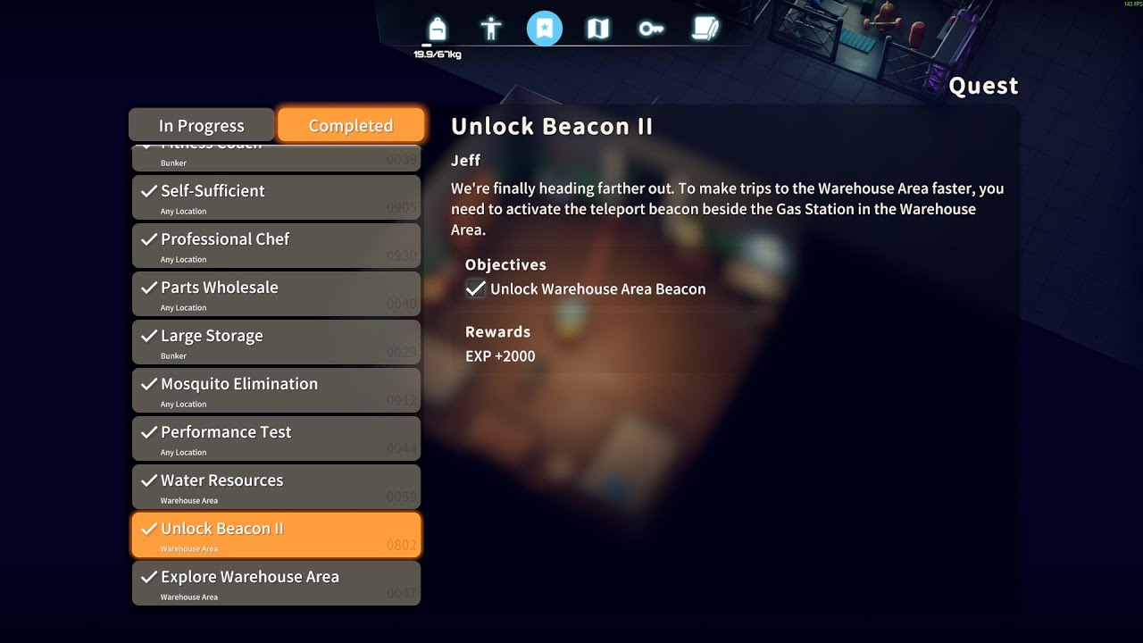 Performance Test, Water Resources, Unlock Beacon II & Explore Warehouse Area - Escape From Duckov#11