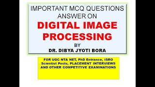Important MCQ Answers And Explanations Digital Image Processing|Set 3