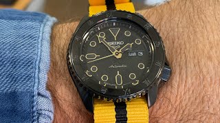 Seiko's Homage to Bruce Lee with this stunning Limited Edition 5 Sport SRPK39