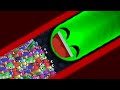 Slither.io 1 Giant Troll Snake vs 91119 Tiny Snakes Epic Slitherio Gameplay