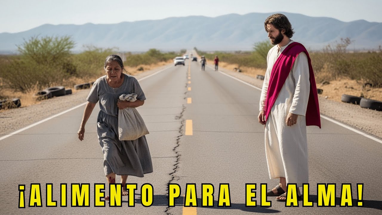 ANCIANA DE 73 AÑOS SIN HOGAR CAMINÓ 48 KM BUSCANDO COMIDA… Y JESÚS LE CAMBIÓ EL DESTINO.
