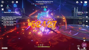 C6R5 National Raiden vs 2.2M HP Mechanical Array (Floor 12-3-2)