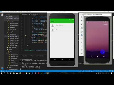 Demo Chat android with Socket Io