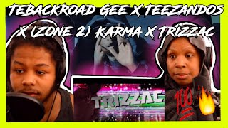 BackRoad Gee X TeeZandos X (Zone 2) Karma X Trizzac - Party Popper G Mix (Music Video) REACTION