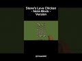Lava Chicken Nota Blok Versiyonu #lavachicken #minecraft #nota