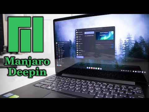 MANJARO DEEPIN - QUE SISTEMA MAIS LINDO! 😮 Nova porta de entrada do mundo Linux!