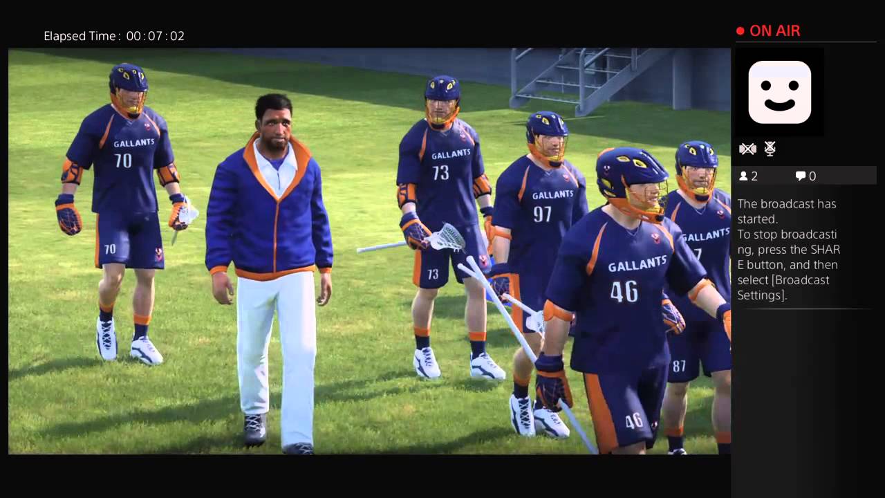 LIVE Casey Powell Lacrosse 16 Gamplay PS4 YouTube