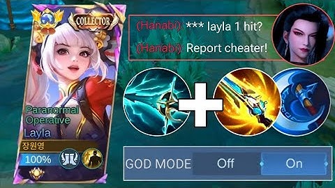 LAYLA NEW ABNORMAL BURST CRIT DAMAGE BUILD!🔥 (must try) LAYLA BEST 1 HIT BUILD 2025!!