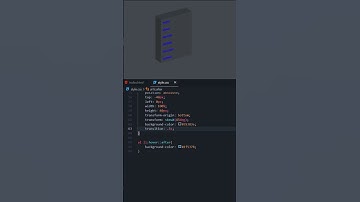 3D Isometric Hover Menu 😍 #shorts #css #html #programming #coding