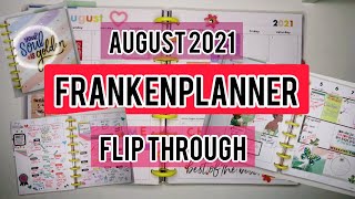 August Frankenplanner flip-through