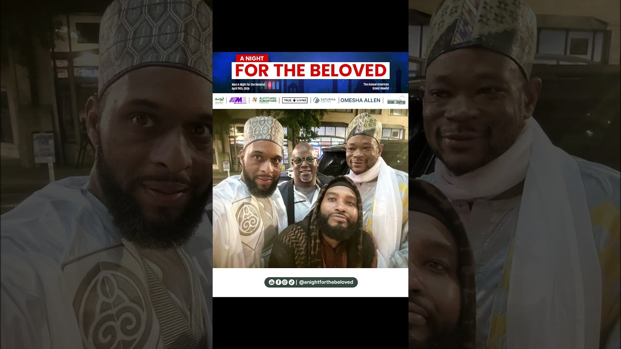 Late-night reflections and unity at A Night for the Beloved 2025. 🌙