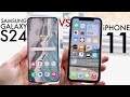 Samsung Galaxy S24 Vs iPhone 11! (Comparison) (Review)