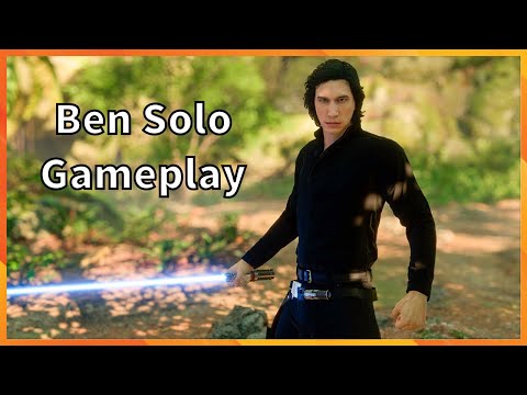 Ben Solo Gameplay Star Wars Battlefront 2