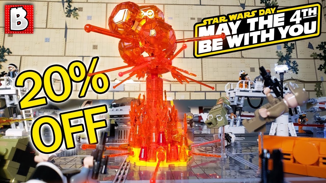 Star Wars Sale May The 4th Be With You! LEGO Custom Build Instructions