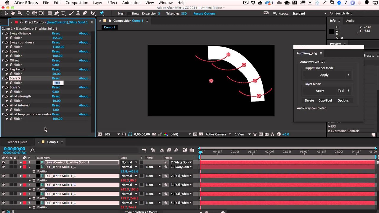 puppet pin tool after effects cs6