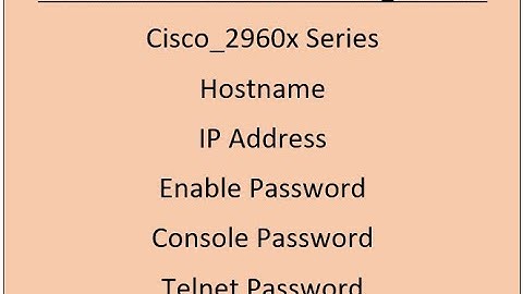 How to Configure Network Switch | Cisco 2960x | Basic Configuration of Cisco Switch | BPR_NetworKING