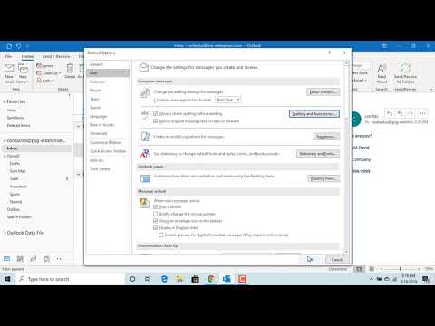 How to do Spell Check in Outlook - Office 365