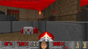 Final Doom The Plutonia Experiment Map18 UV Fast in 1m37s by Tatsurd cacocaco